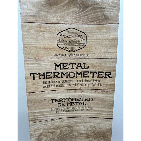 Notice Beware Of Owner Metal Thermometer Gun Dog Vintage Style Wall Decor{80} - Picture 9 of 9